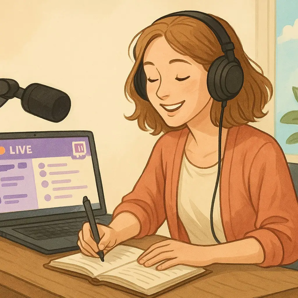 Live schreiben, live fühlen: Wie Autorinnen auf Twitch neue Leserinnen gewinnen