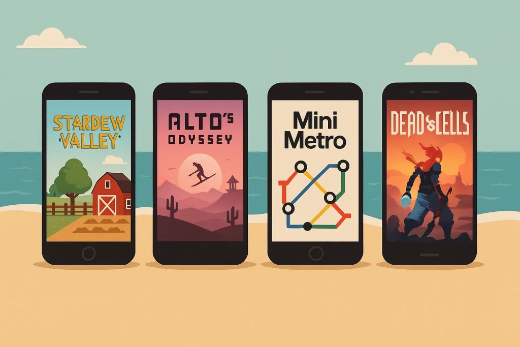 Die besten Mobile Games für den Sommerurlaub 2025