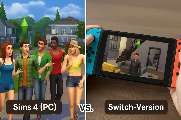 Sims 4 vs. Switch – Lohnt sich der Umstieg?