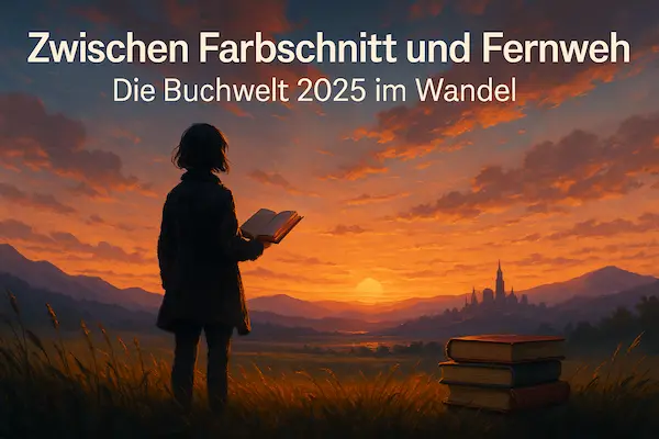 Zwischen Farbschnitt und Fernweh: Die Buchwelt 2025 im Wandel