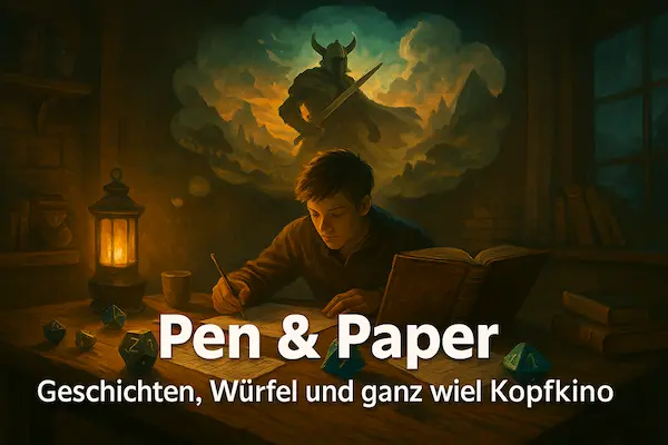 Pen & Paper – Geschichten, Würfel und ganz viel Kopfkino
