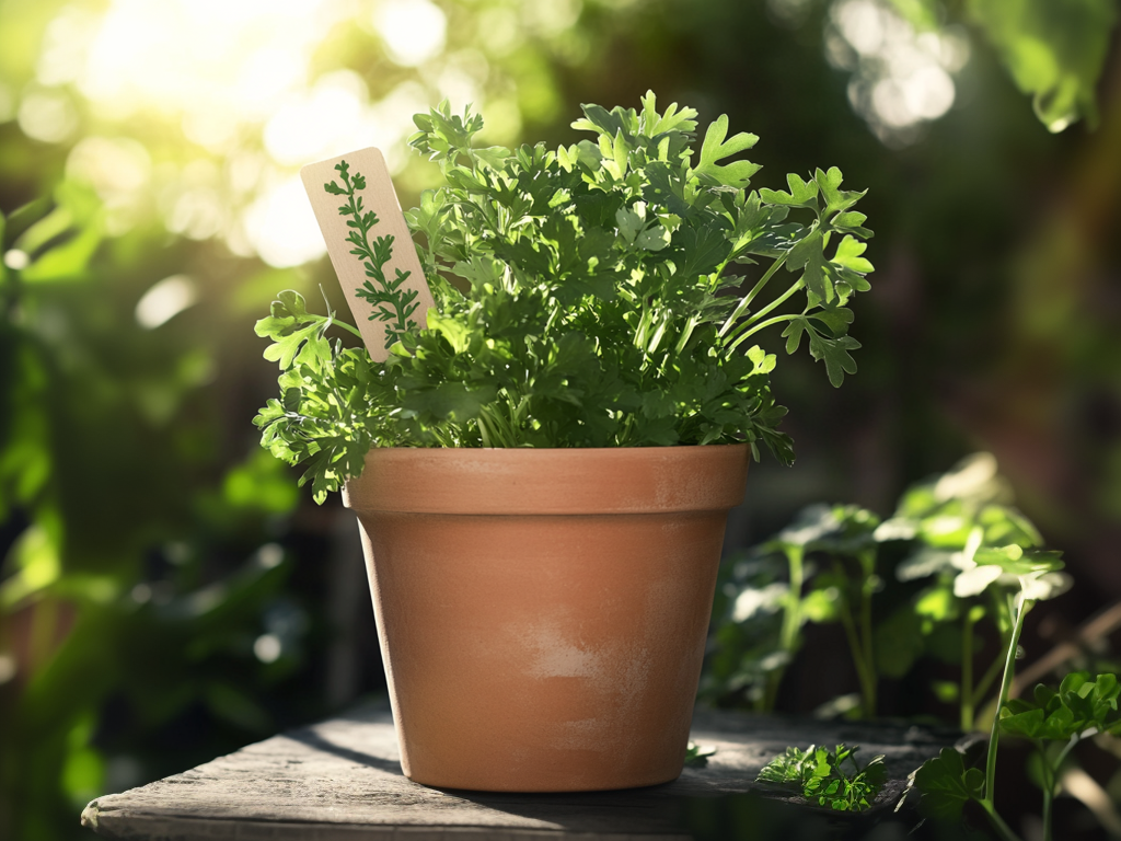 5 Selbstgemachte Pflanzenschilder für Beet und Topf