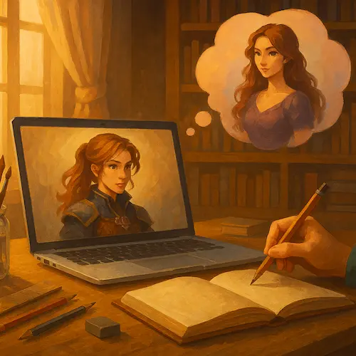 OC erstellen mit KI: 5 kreative DIY-Trends, die deine Buchwelt visuell machen