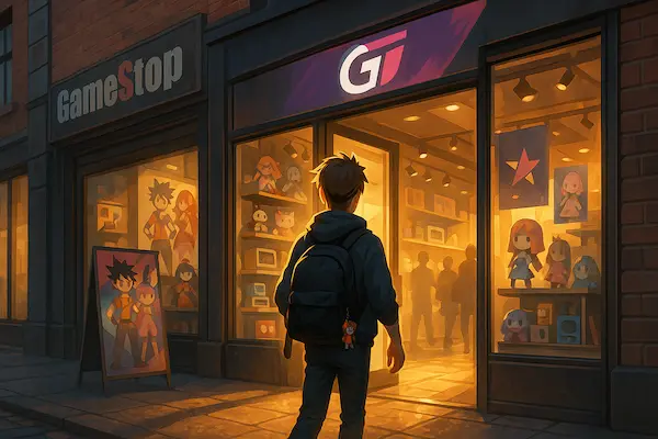Figuya startet durch: Aus alten GameStop-Läden werden neue Anime-Gaming-Hotspots
