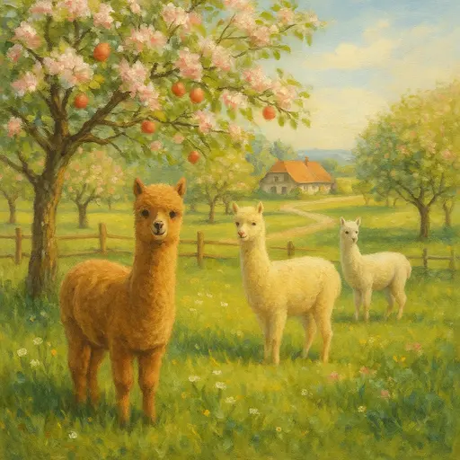 Mein kleiner Apfelhof zum Glück: Feelgoodroman voller Natur und Alpakas