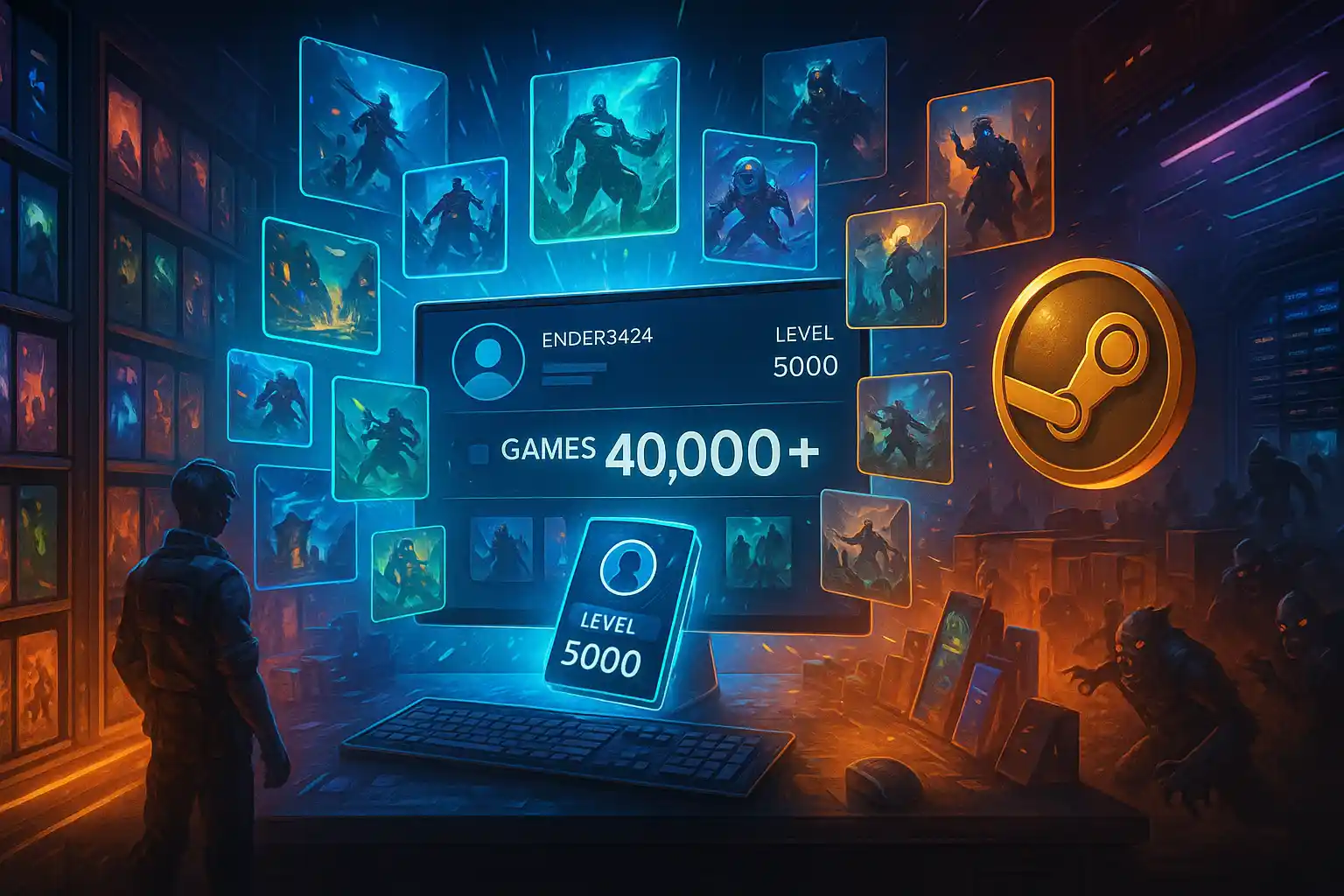 Dieser Steam-Spieler hat als Erster über 40.000 Games angesammelt – und wird von Valve belohnt