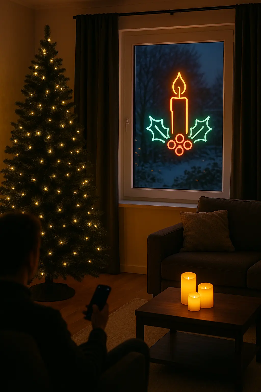 Smart Weihnachtsdeko mit App Steuerung ,So wird dein Zuhause magisch