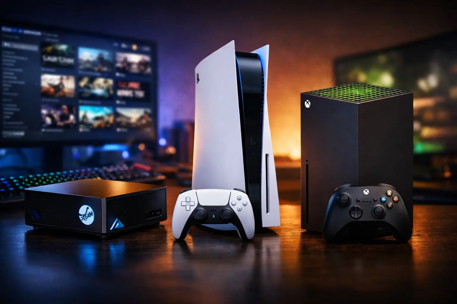 Steam Machine vs. PS5 & Xbox: warum Valves Hardware langfristig günstiger sein kann