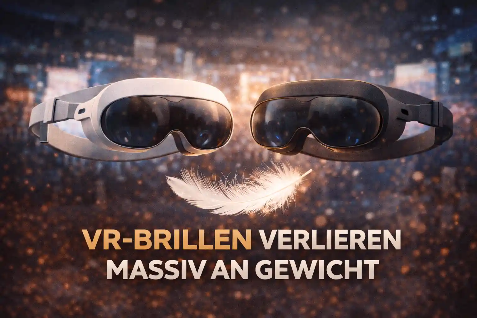 Schluss mit schweren Klötzen: VR-Brillen verlieren massiv an Gewicht