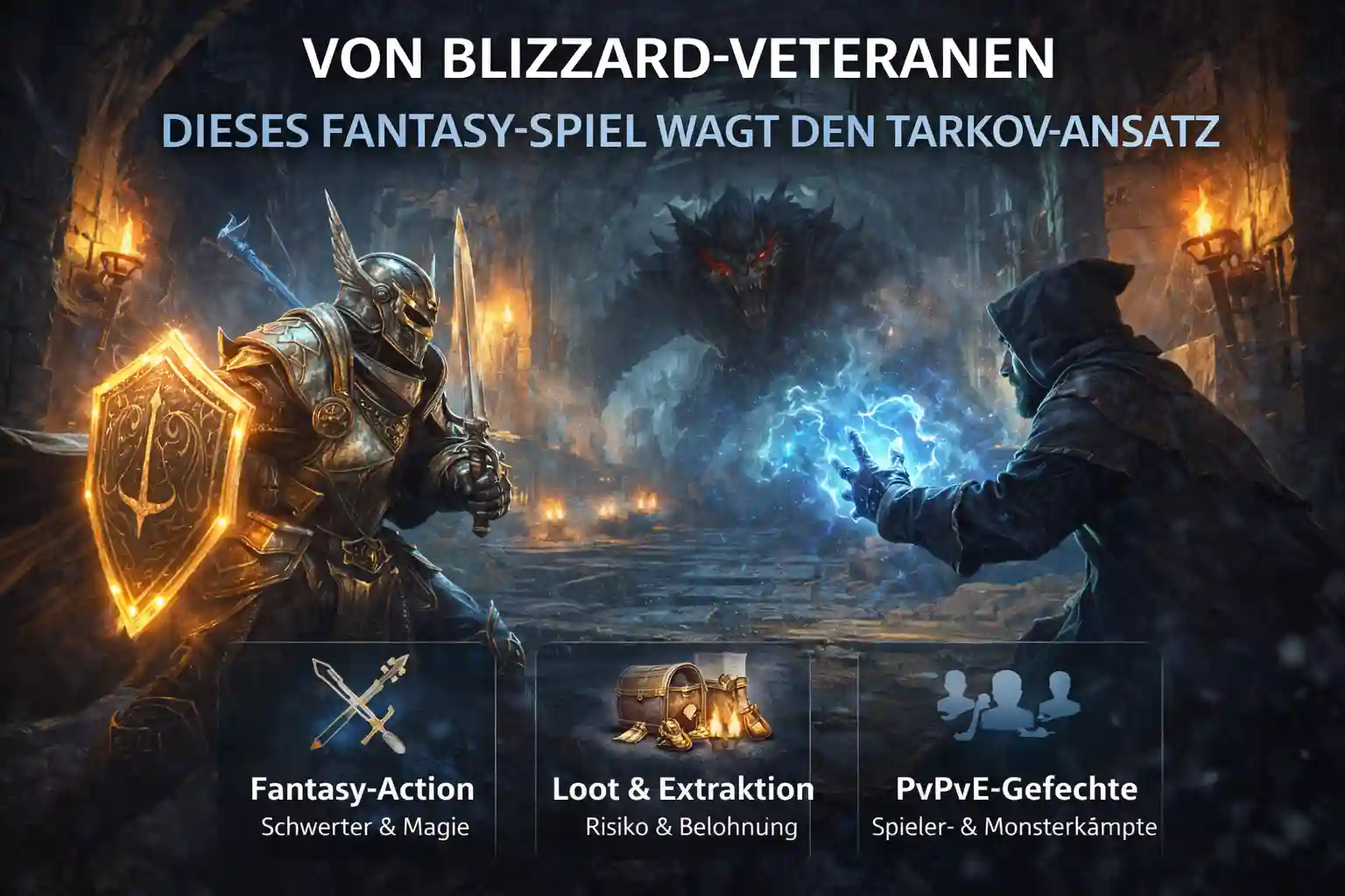 Von Blizzard-Veteranen: Dieses Fantasy-Spiel wagt den Tarkov-Ansatz