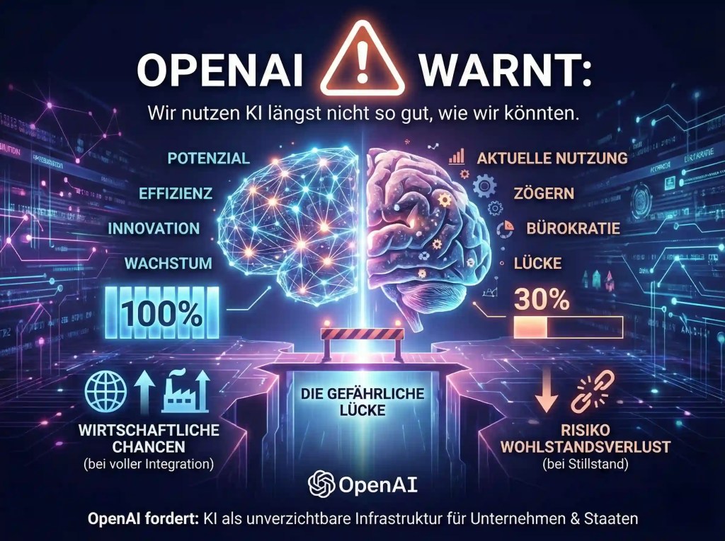 OpenAI warnt: Wir nutzen KI längst nicht so gut, wie wir könnten