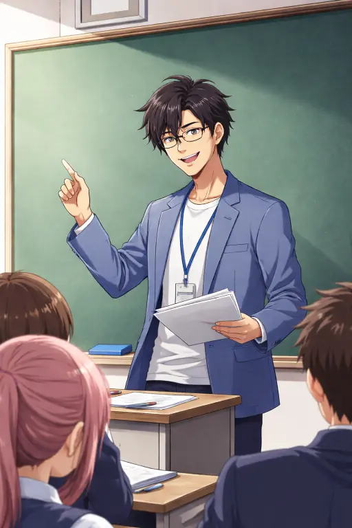 You and I Are Polar Opposites: TV-Produzent Nobuyuki Sakuma spricht erstmals als Lehrer