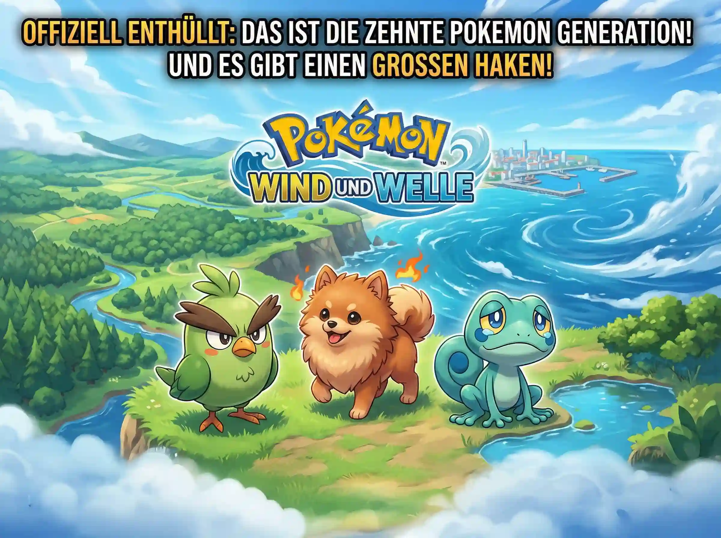 Offiziell enthüllt: Das ist die 10. Pokémon-Generation – doch es gibt einen großen Haken