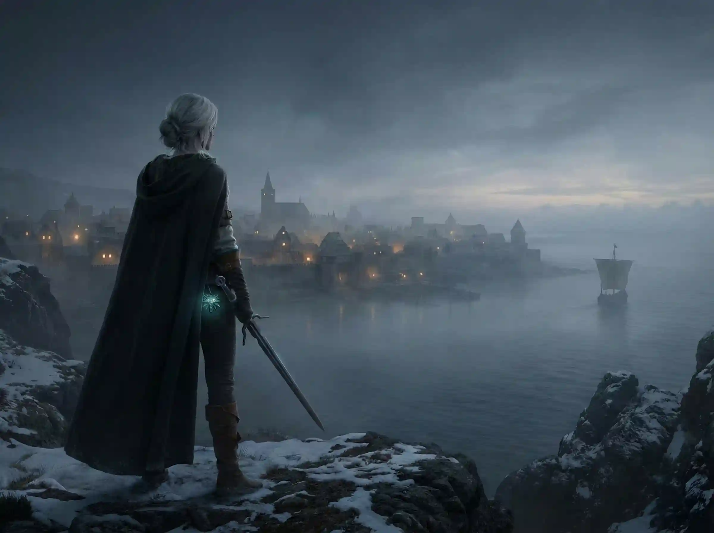 Dawn over Kovir: Neue Ciri-Quest-Mod für The Witcher 3 weckt Witcher-4-Vibes