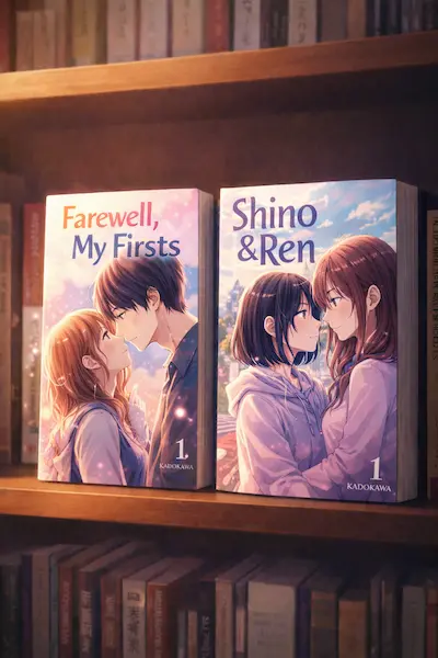 Kadokawa veröffentlicht 'Farewell, My Firsts' und 'Shino & Ren' erstmals auf Englisch