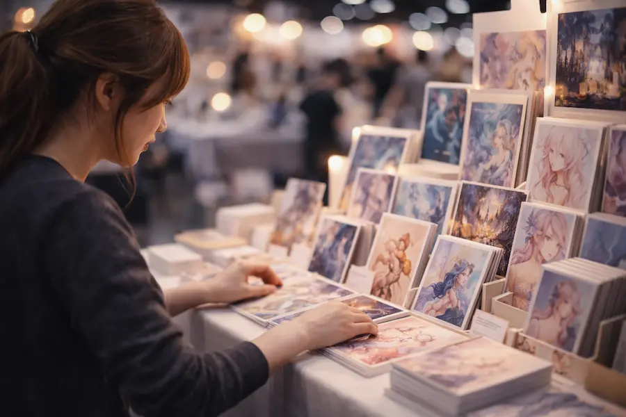 Artist Table Setup 2026: Das perfekte Convention Setup für Illustratorinnen