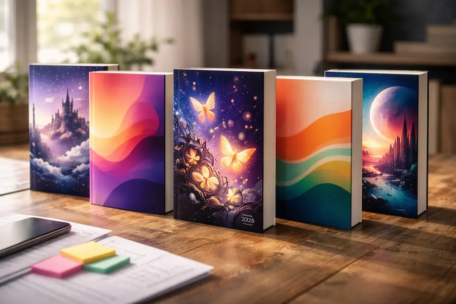 Buchcover Trends 2026: Was Leser wirklich klicken