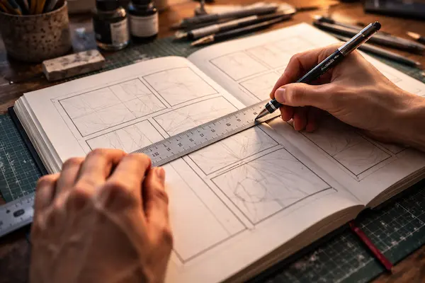 Manga Skizzenbuch Layouts selber erstellen: Tipps und Werkzeuge für eigene Gestaltung