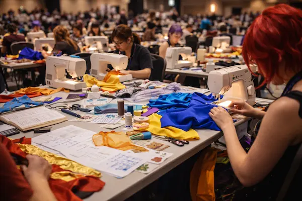 Cosplay Näh Workshops auf Conventions Kreativität und Können vor Ort erleben