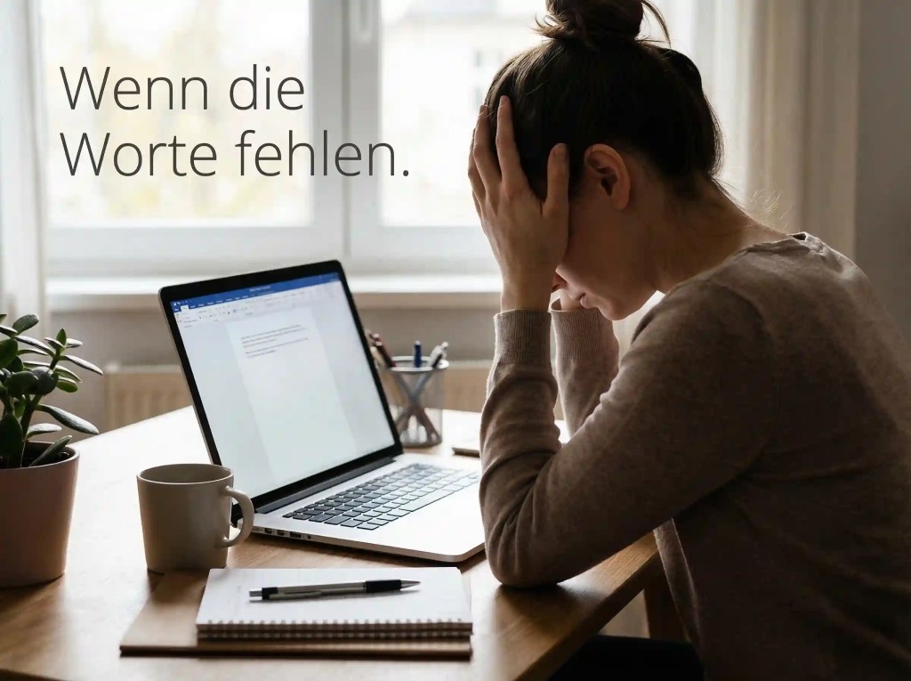 Schreibblockaden können belastend sein, gute Planung kann ihnen vorbeugen