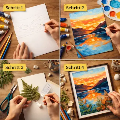 Kreativ Abende zuhause gestalten Anleitungen, Ideen und Inspirationen