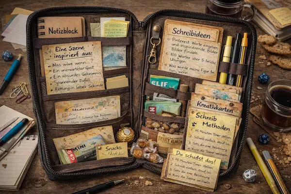 DIY Schreibnotfall Kit für Autoren So bleibt ihr kreativ und produktiv