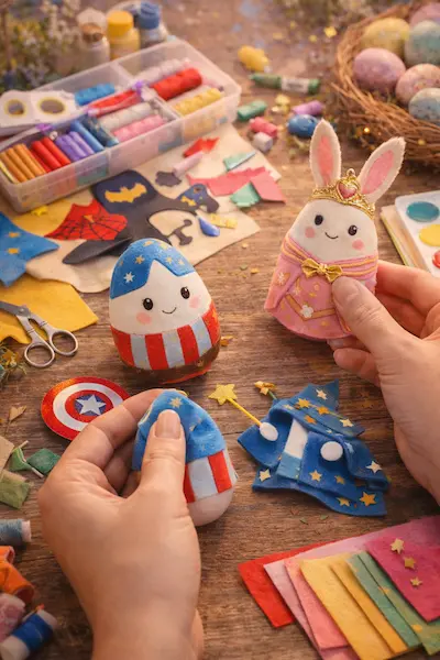 Ostereier Cosplay kreativ gestalten: Kleidungskonzepte, Material und Anleitungen