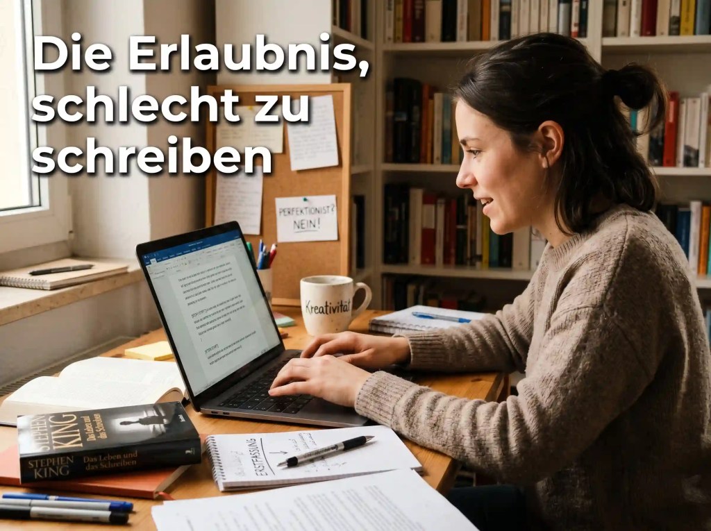 Jeder Text kann verbessert werden: Mut zur Erstfassung