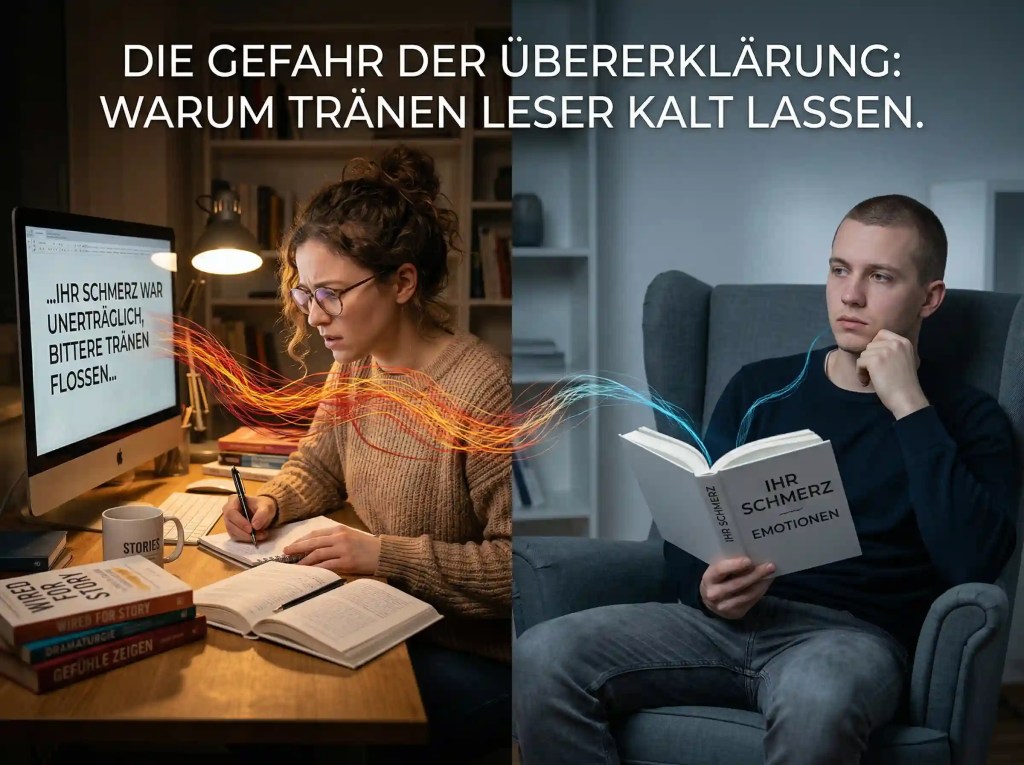 Übererklärung tötet jede Emotion beim Leser