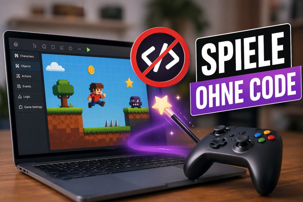 Spiele entwickeln ohne Code: Tipps, Praxisbeispiele und Tools für Einsteiger