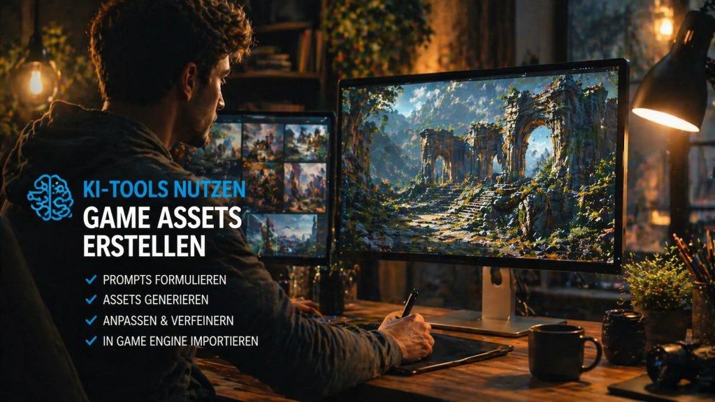 KI-gestützte Game Assets und Umgebungen: Praktische Tipps und Prompt-Hilfen