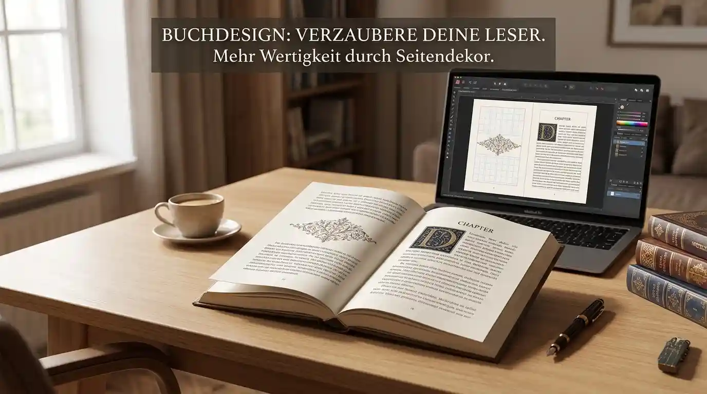 Seitendekor für Selfpublisher – so hebst du deine Werke hervor