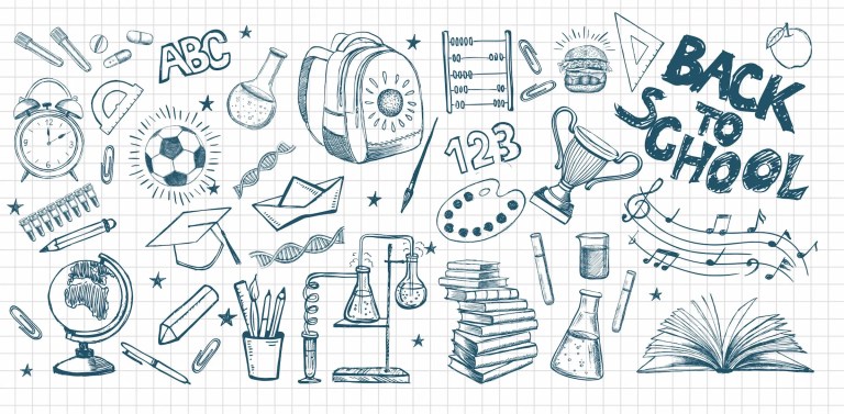 2D und 3D im Zeichnen verstehen: Räumliches Denken und Volumen mit einfachen Formen aufbauen