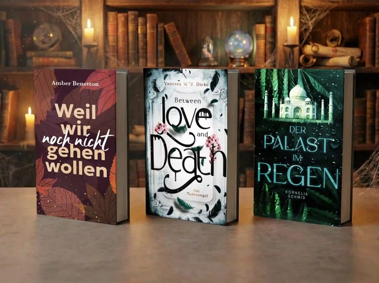 Selfpublisher Bücher 2026: Drei besondere Fantasy und Romance Geschichten